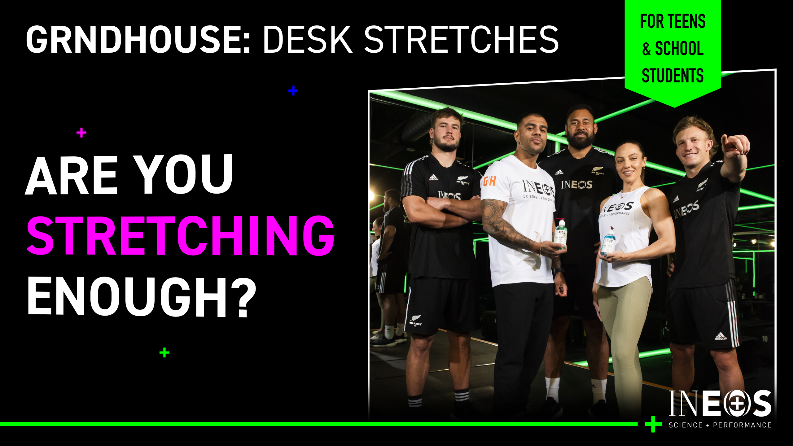 GRNDHOUSE: Desk Stretches: Are you stretching enough? (For teens + school students)