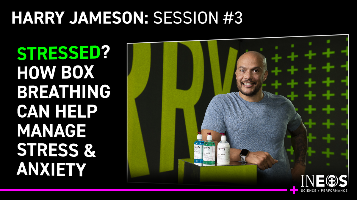 Harry Jameson Session #3: Stressed? How box breathing can help manage stress & anxiety