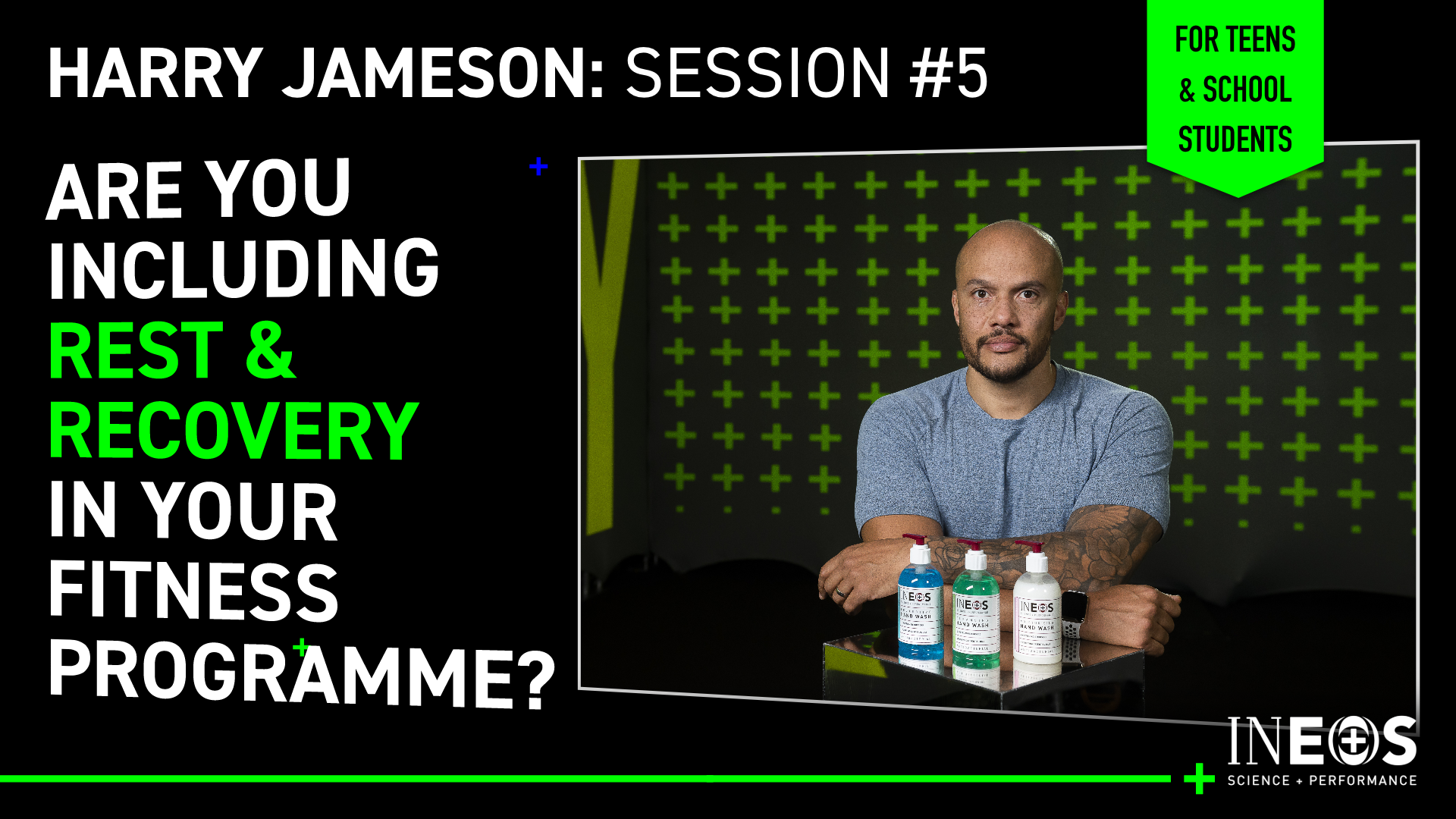 Harry Jameson Session #5: Are you including rest & recovery in your fitness programme?