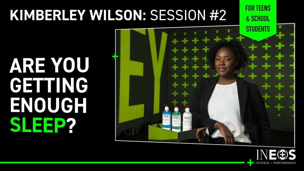 Kimberley Wilson Session #2: Are you getting enough sleep? (for teens + school students)