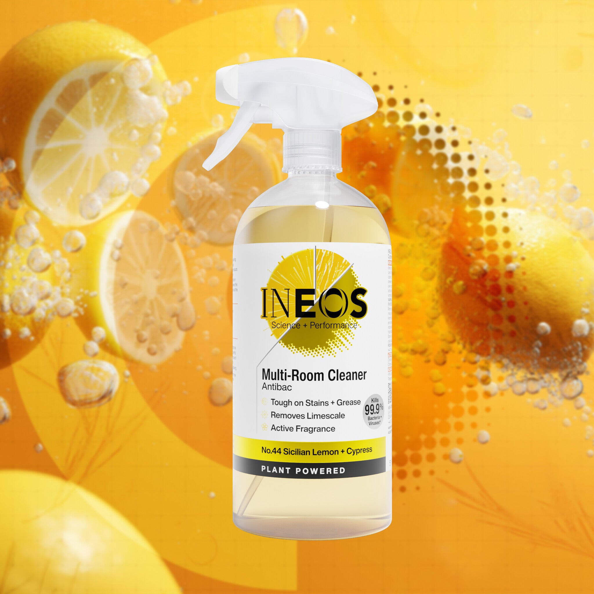 INEOS Antibac Multi-Room Cleaner with Sicilian Lemon + Cypress Fragrance