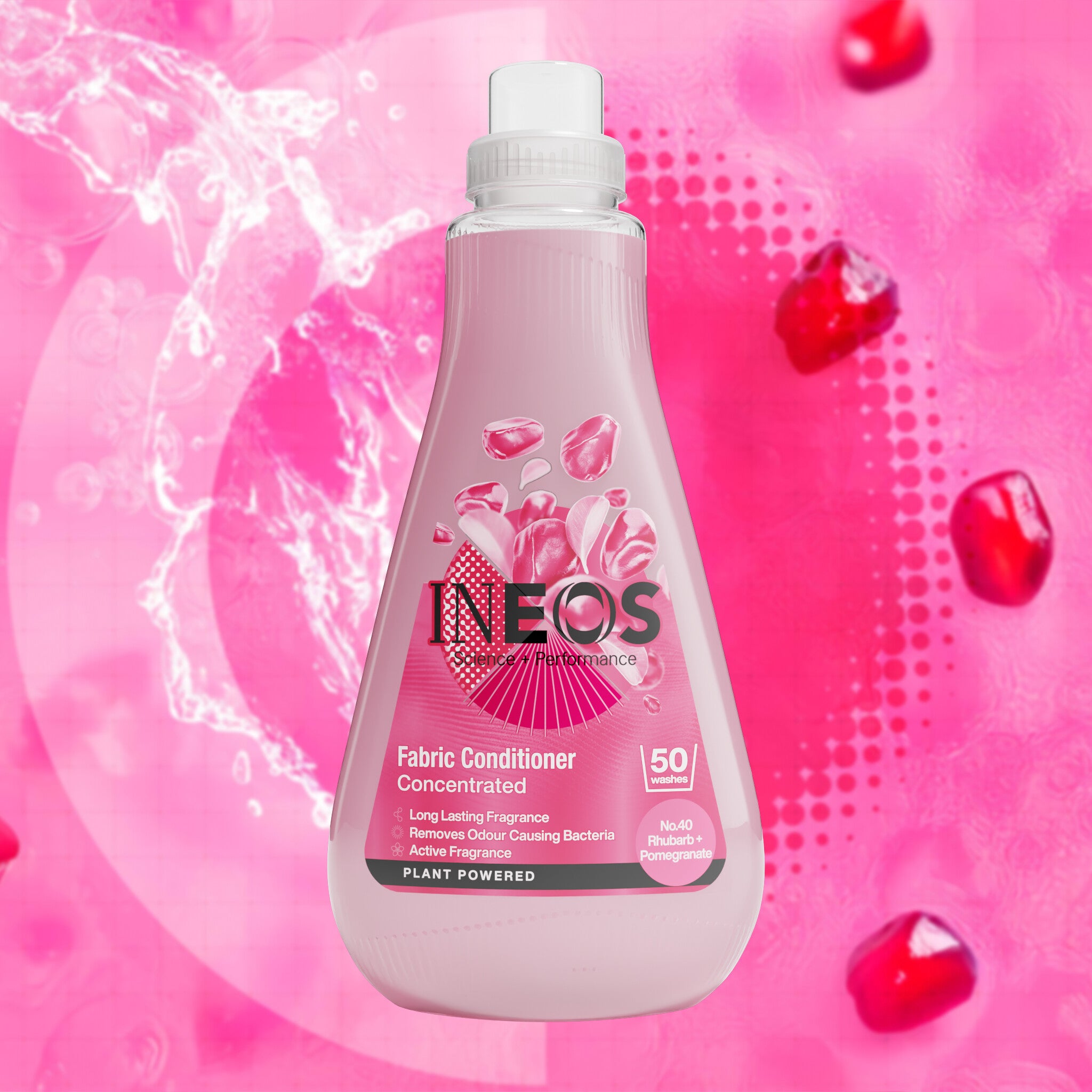INEOS Fabric Conditioner with Rhubarb + Pomegranate Fragrance