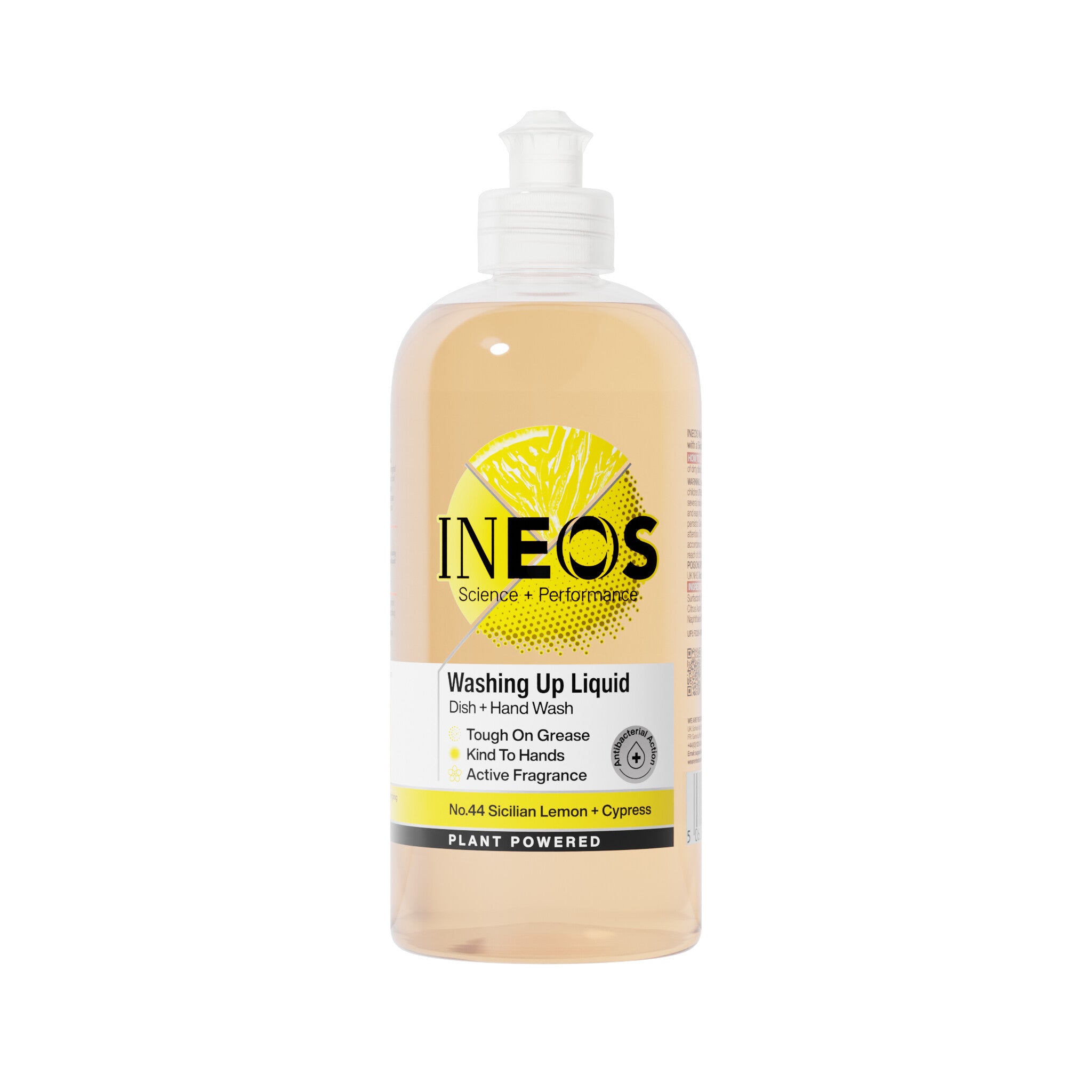 INEOS 2 in 1 Washing Up Liquid with Sicilian Lemon + Cypress Fragrance