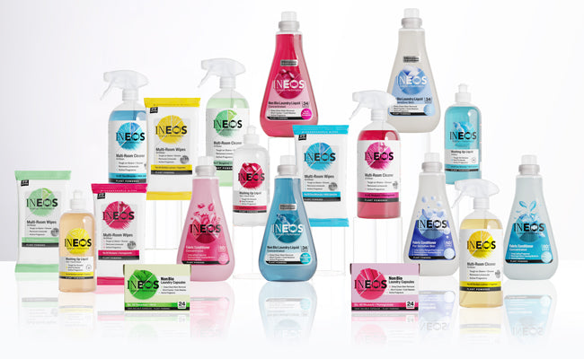 INEOS launches a vibrant new look for Household Cleaning + Laundry Ranges