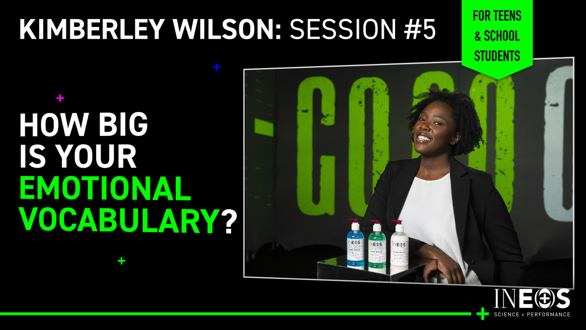 Kimberley Wilson Session #5: How big is your emotional vocabulary? (For teens + school students)