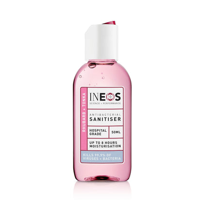 INEOS Antibac Hand Sanitiser with Rhubarb + Tonka Fragrance