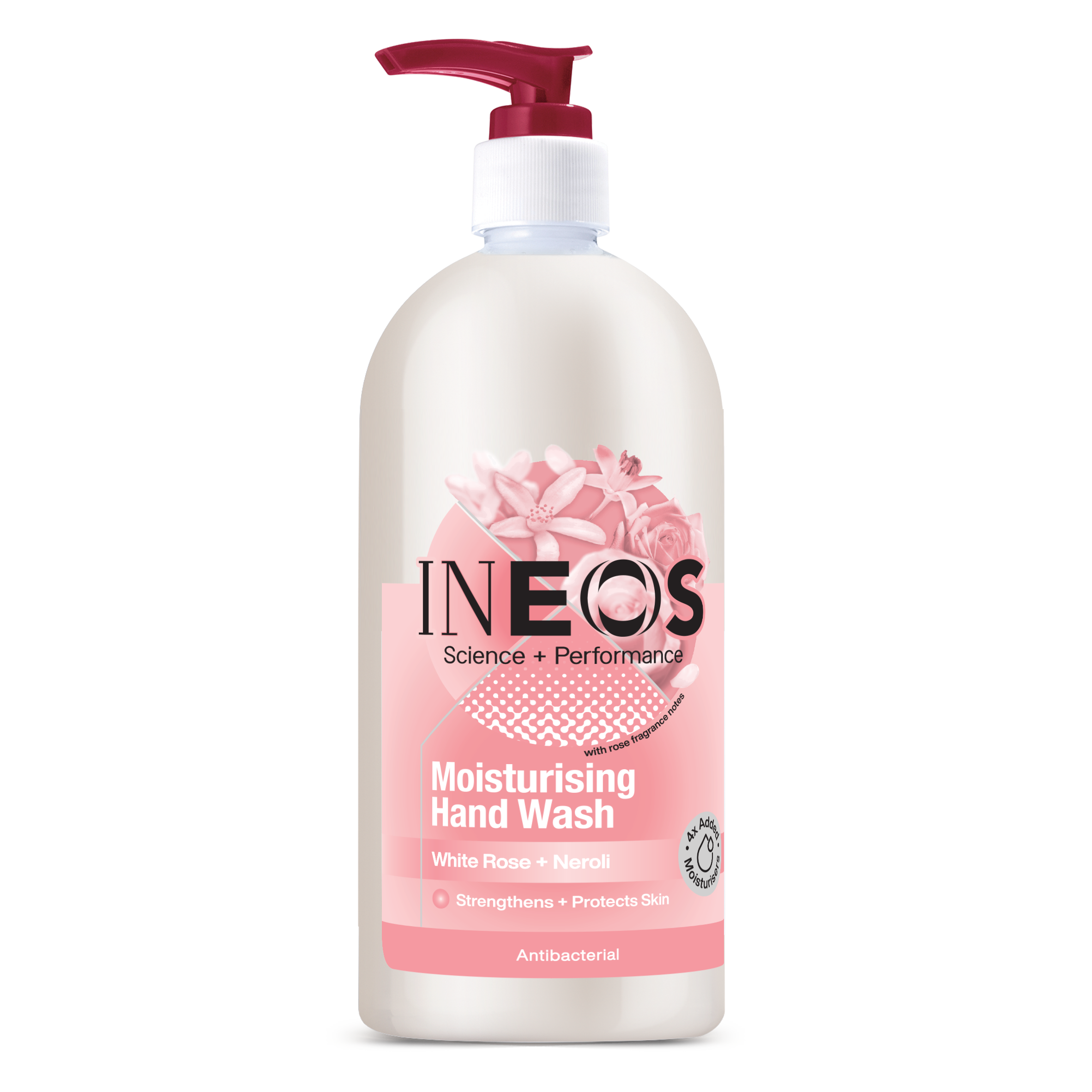 INEOS Moisturising Hand Wash with White Rose + Neroli Fragrance