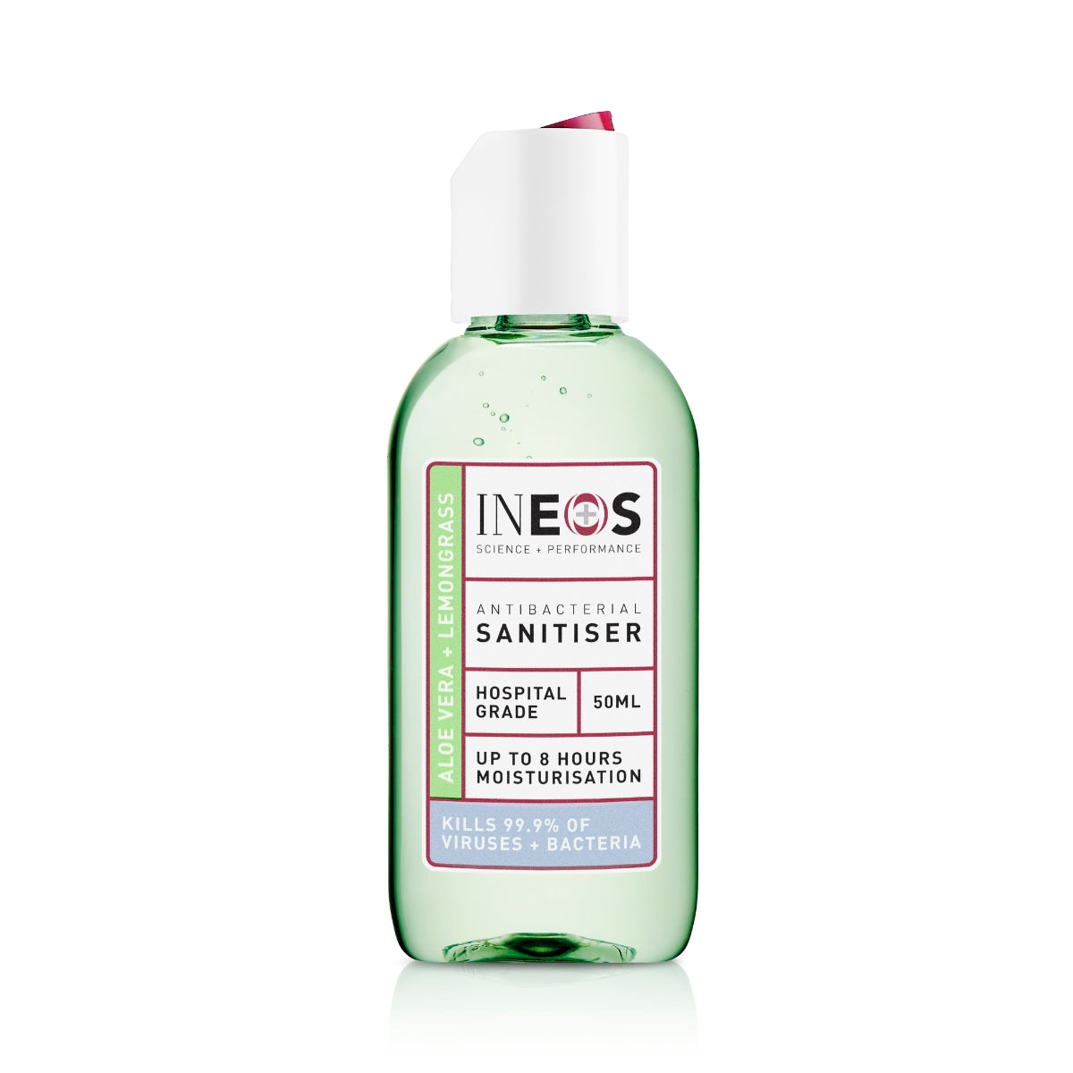 INEOS Antibac Hand Sanitiser with Aloe Vera + Lemongrass Fragrance