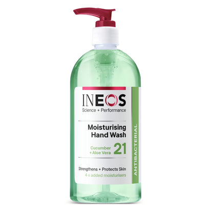 INEOS Moisturising Hand Wash with Cucumber + Aloe Vera Fragrance