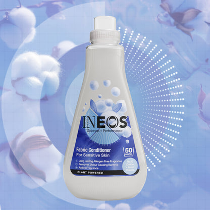 INEOS Fabric Conditioner for Sensitive Skin with Cotton + Linen Breeze Fragrance